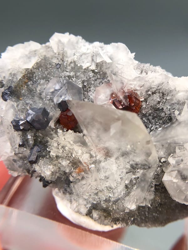 Galena from Hunan, China, individual mineral specimen view 6