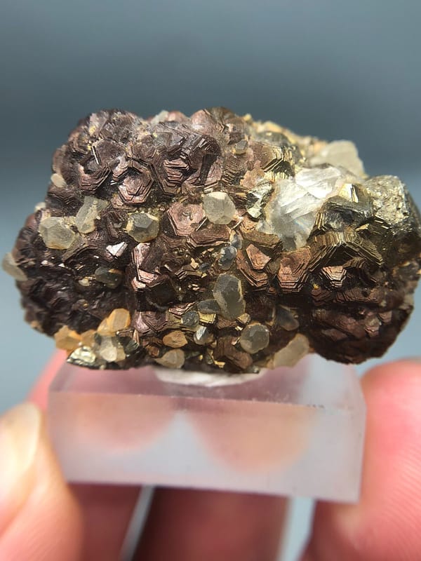 Pyrite from Anhui, China, individual mineral specimen view 2