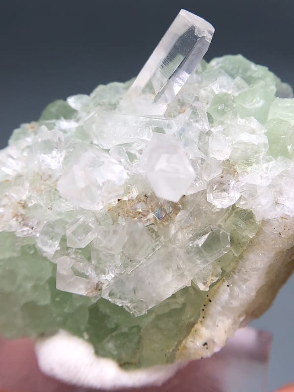 Calcite from Zhejiang, China, individual mineral specimen view 3