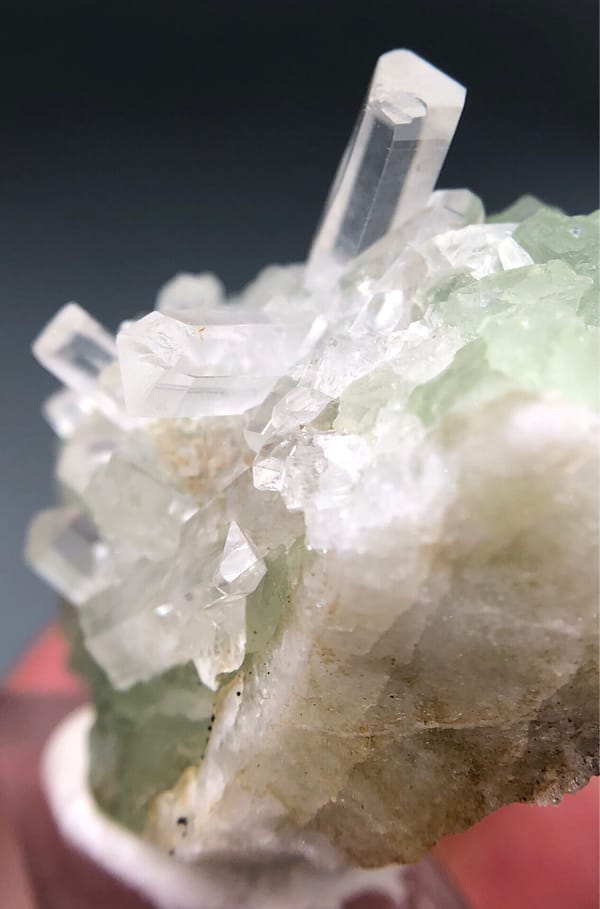 Calcite from Zhejiang, China, individual mineral specimen view 4