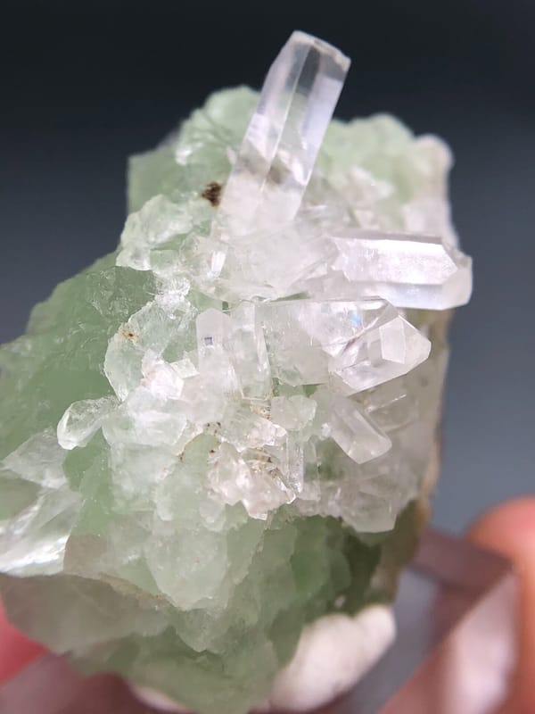 Calcite from Zhejiang, China, individual mineral specimen view 5