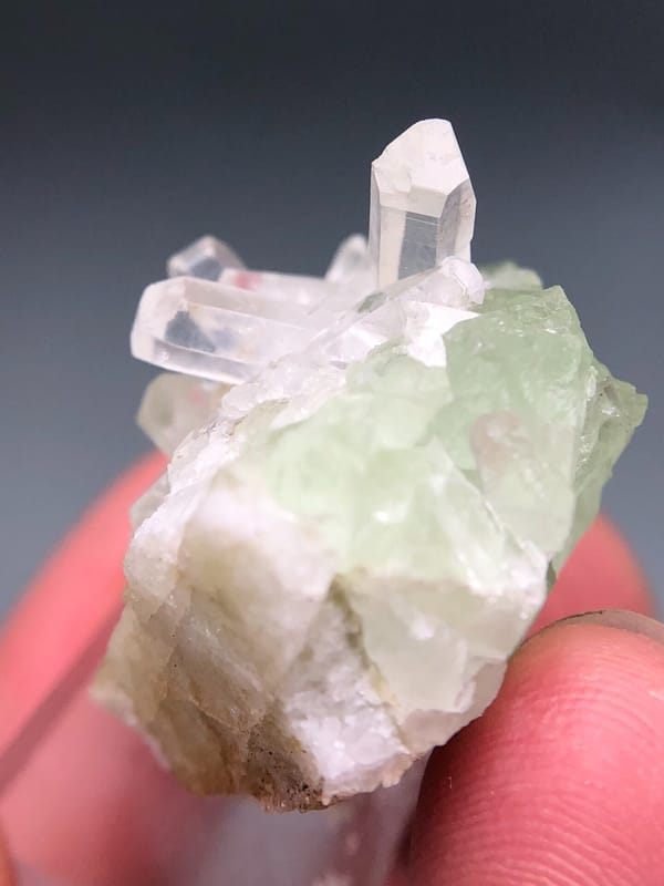 Calcite from Zhejiang, China, individual mineral specimen view 6