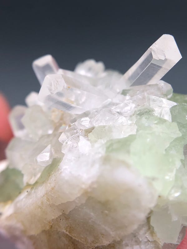 Calcite from Zhejiang, China, individual mineral specimen view 7
