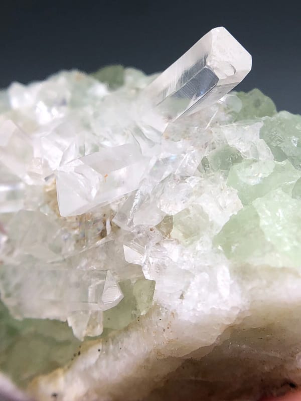 Calcite from Zhejiang, China, individual mineral specimen view 8