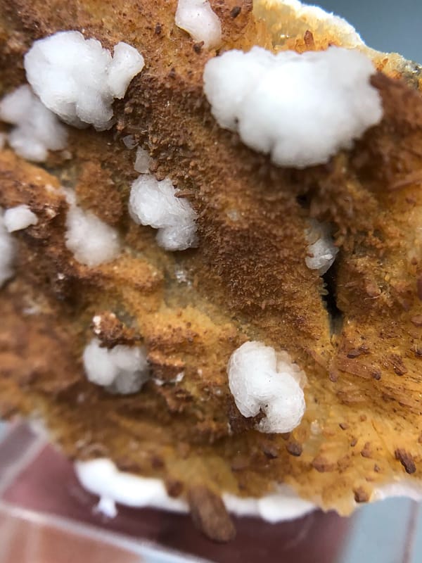Hydrozincite from Jinkouhe, Leshan, Sichuan, China, individual mineral specimen view 4