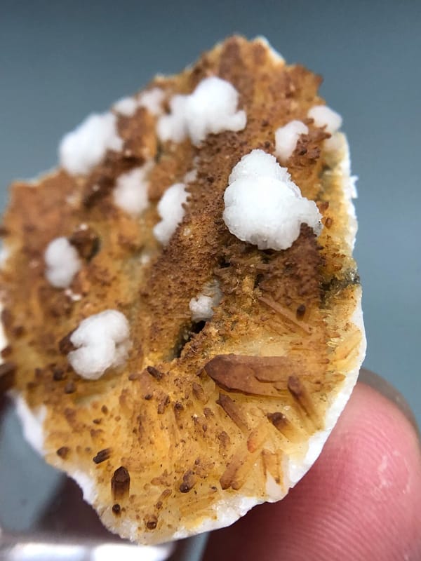 Hydrozincite from Jinkouhe, Leshan, Sichuan, China, individual mineral specimen view 6