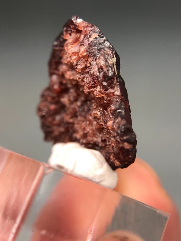 Garnet from Pakistan, individual mineral specimen view 8