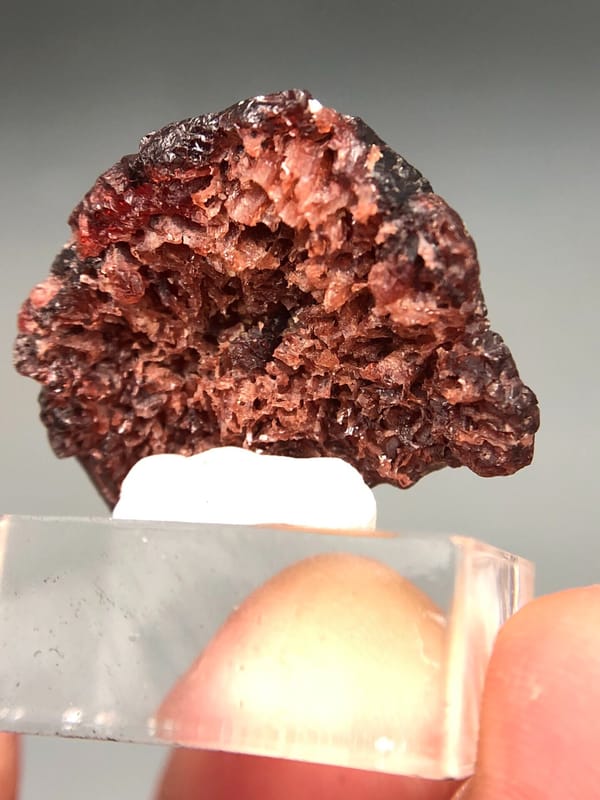 Garnet from Pakistan, individual mineral specimen view 9