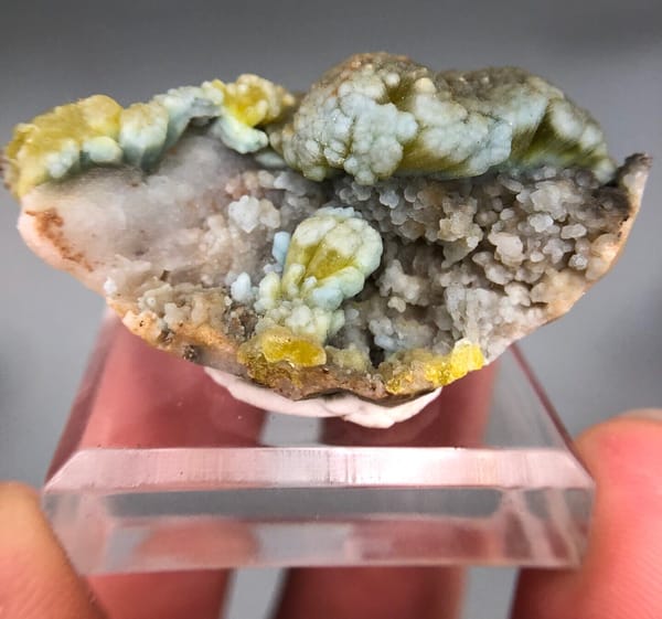 Pyromorphite from Guangxi, China, individual mineral specimen view 1