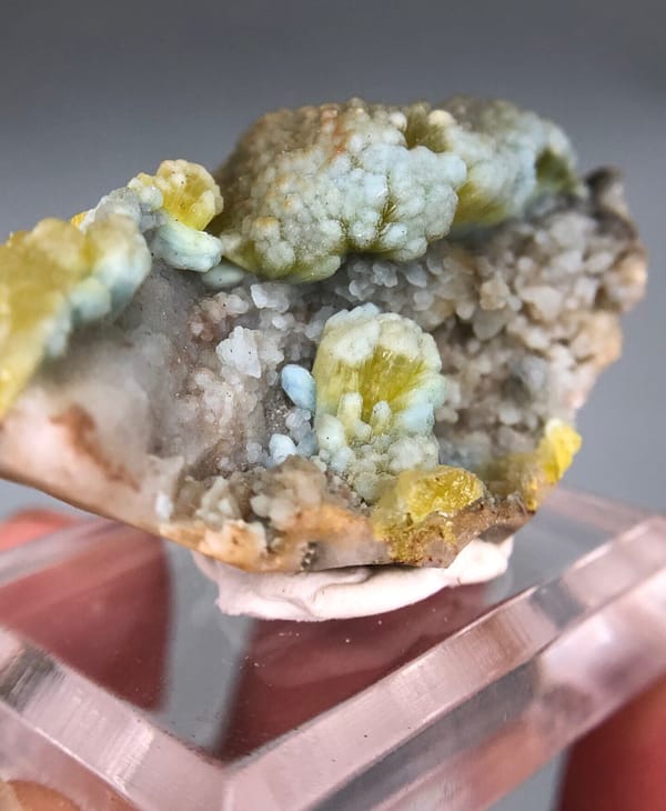 Pyromorphite from Guangxi, China, individual mineral specimen view 2