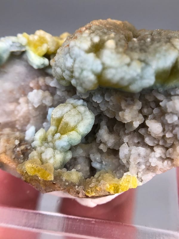Pyromorphite from Guangxi, China, individual mineral specimen view 3