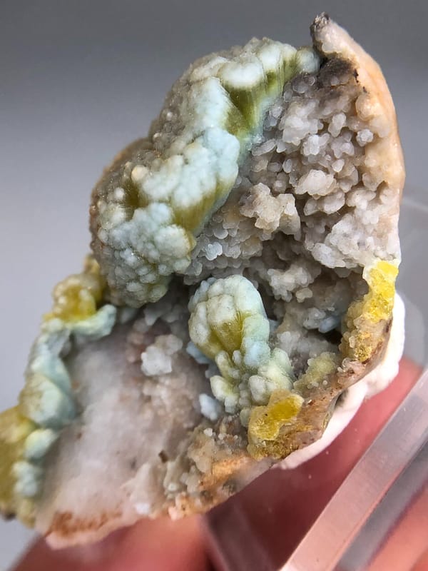 Pyromorphite from Guangxi, China, individual mineral specimen view 4
