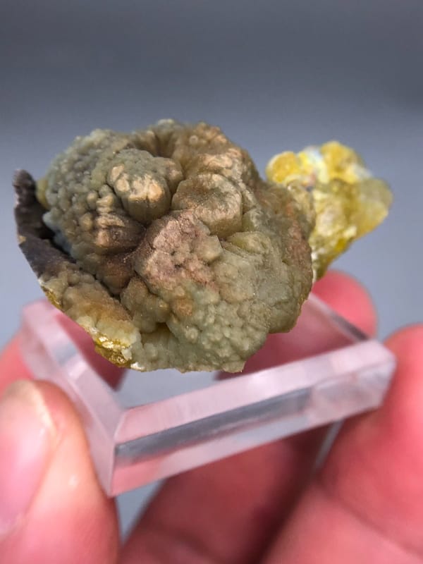 Pyromorphite from Guangxi, China, individual mineral specimen view 6