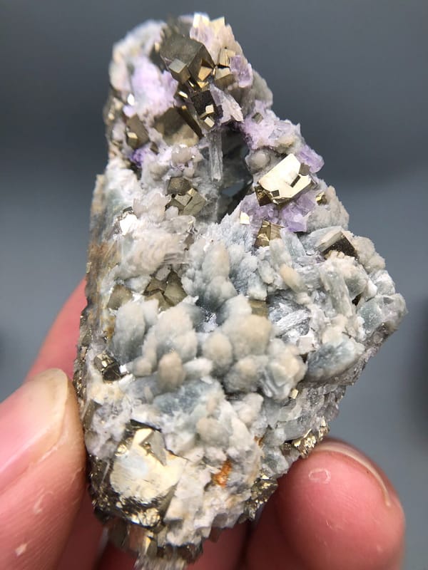 Quartz from Shangbao Mine, Leiyang, Hunan, China, individual mineral specimen view 1