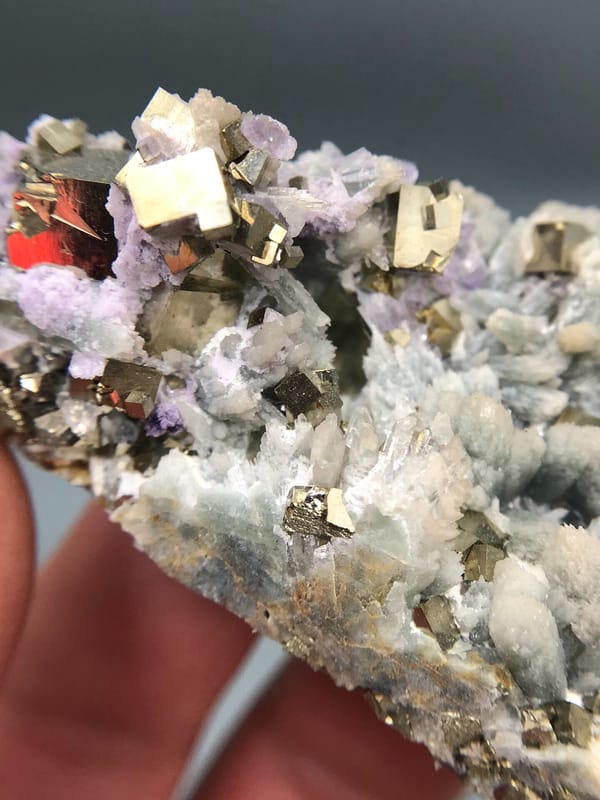 Quartz from Shangbao Mine, Leiyang, Hunan, China, individual mineral specimen view 2