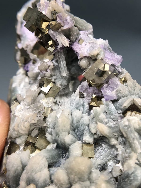Quartz from Shangbao Mine, Leiyang, Hunan, China, individual mineral specimen view 3