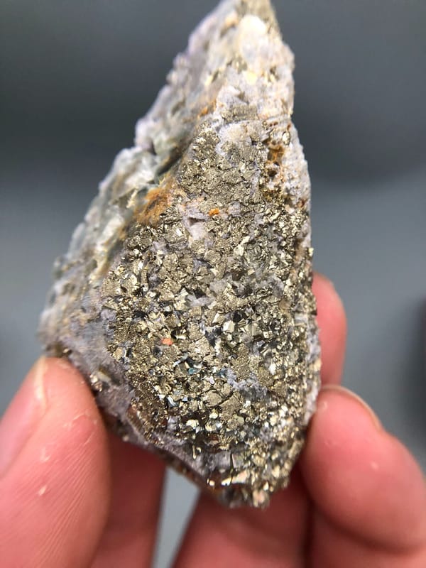 Quartz from Shangbao Mine, Leiyang, Hunan, China, individual mineral specimen view 7
