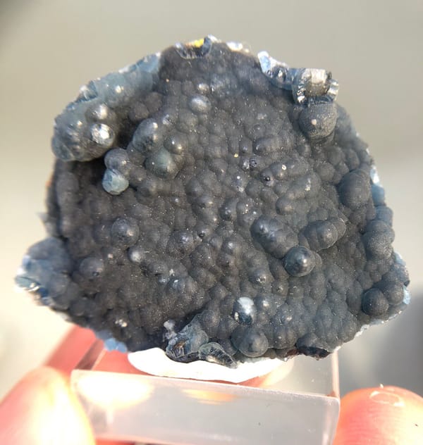 Plumbogummite from Guangxi, China, individual mineral specimen view 1