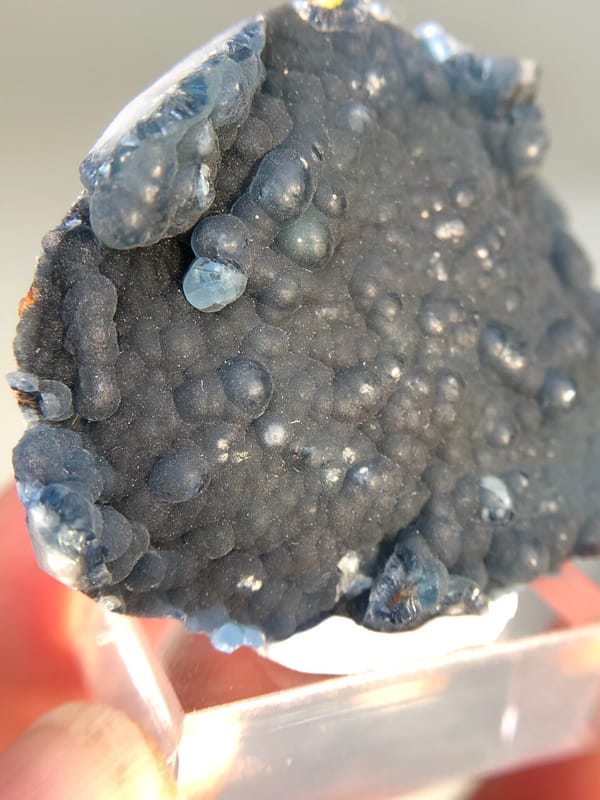 Plumbogummite from Guangxi, China, individual mineral specimen view 3