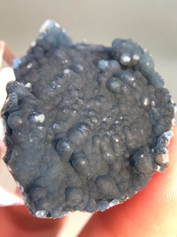 Plumbogummite from Guangxi, China, individual mineral specimen view 4