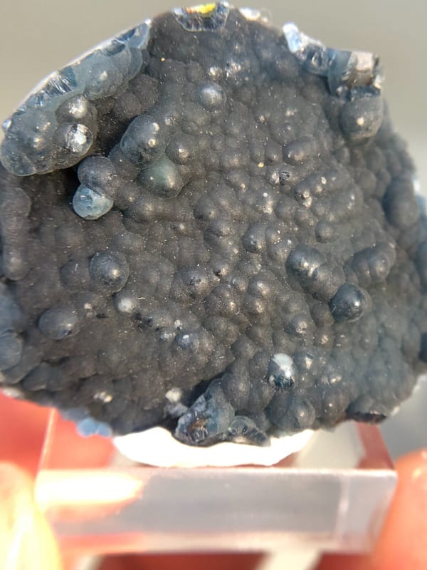 Plumbogummite from Guangxi, China, individual mineral specimen view 5