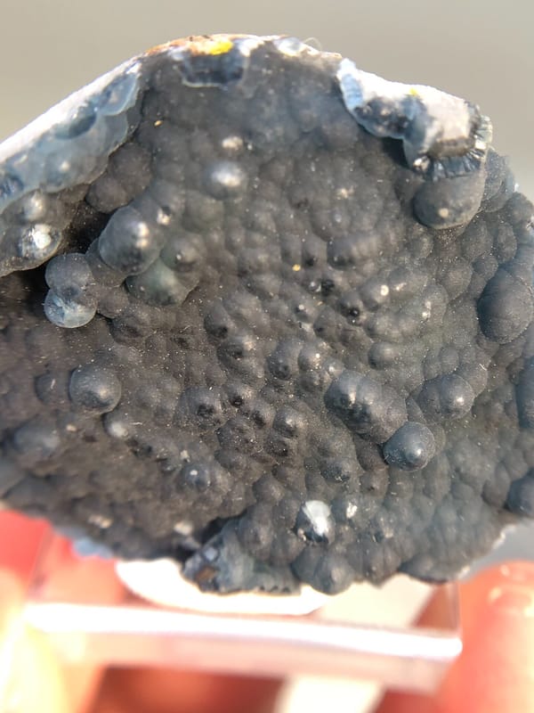 Plumbogummite from Guangxi, China, individual mineral specimen view 6