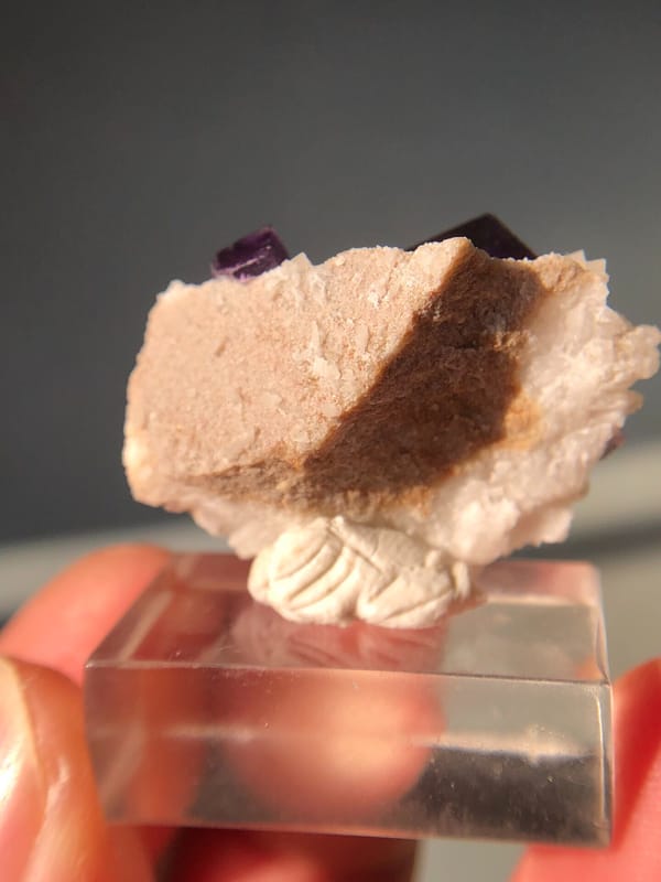 Fluorite from Xinjiang, China, individual mineral specimen view 9