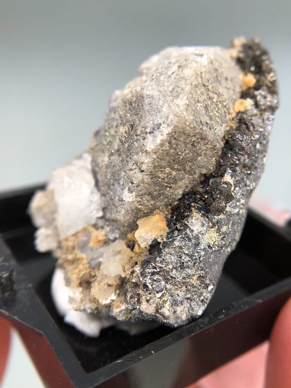 Scheelite from Inner Mongolia, China, individual mineral specimen view 4