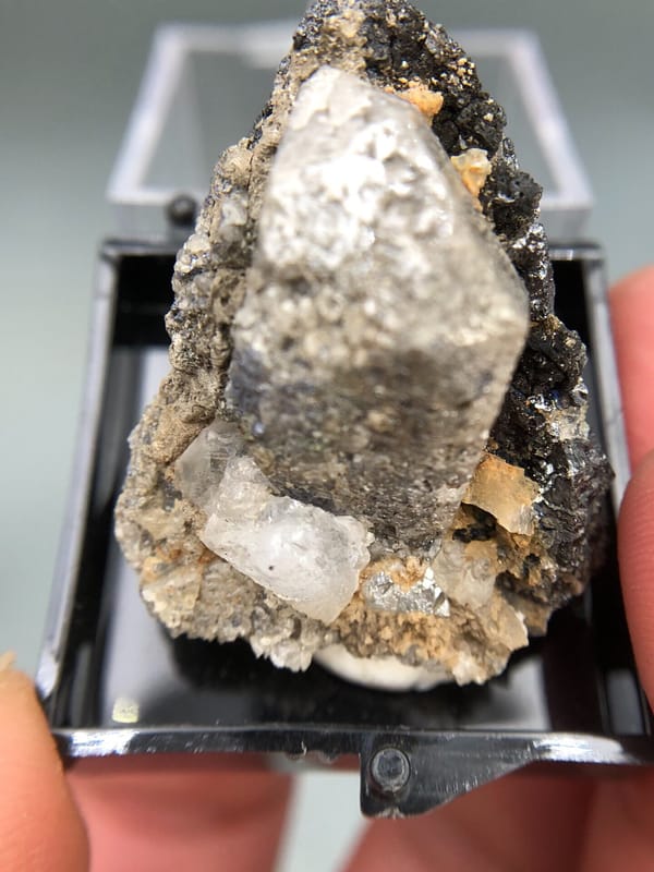 Scheelite from Inner Mongolia, China, individual mineral specimen view 5