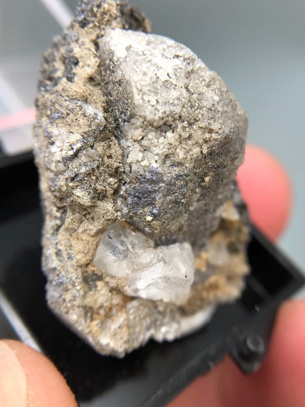 Scheelite from Inner Mongolia, China, individual mineral specimen view 6