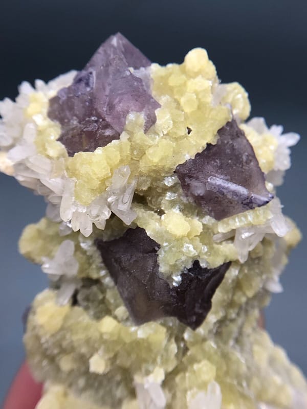 Fluorite from Inner Mongolia, China, individual mineral specimen view 2