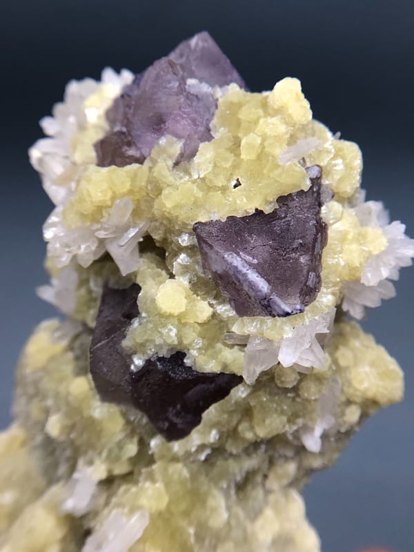 Fluorite from Inner Mongolia, China, individual mineral specimen view 3