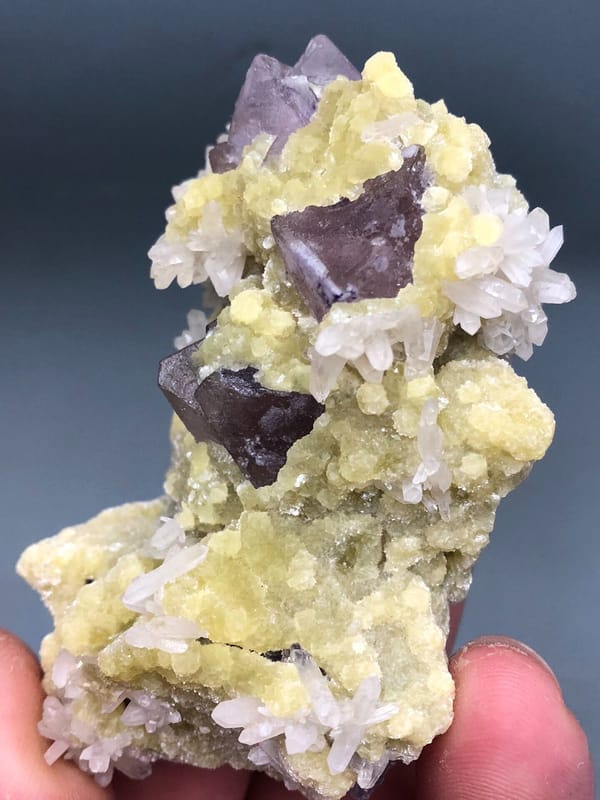 Fluorite from Inner Mongolia, China, individual mineral specimen view 4