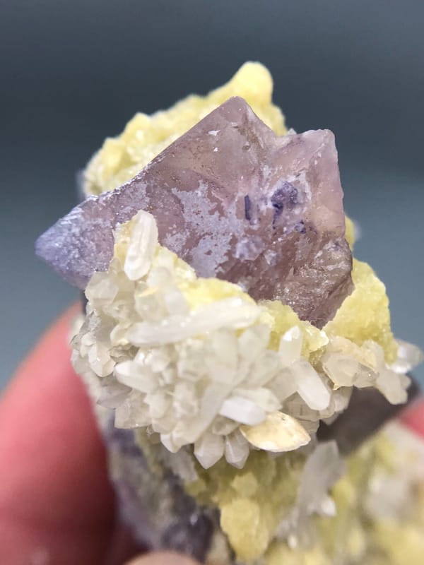 Fluorite from Inner Mongolia, China, individual mineral specimen view 6