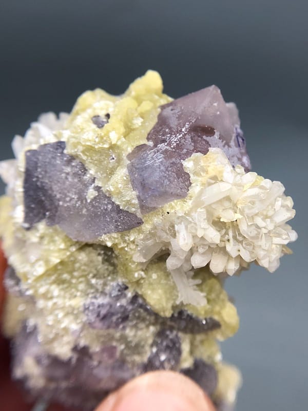 Fluorite from Inner Mongolia, China, individual mineral specimen view 7