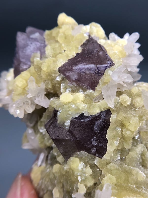 Fluorite from Inner Mongolia, China, individual mineral specimen view 8