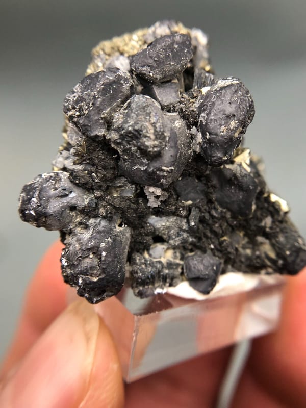 Pyrite from Peru, individual mineral specimen view 5