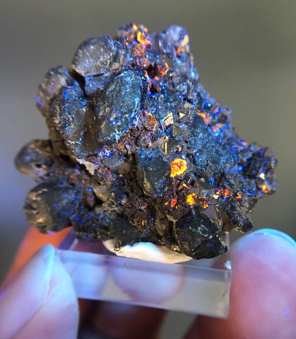 Pyrite from Peru, individual mineral specimen view 6
