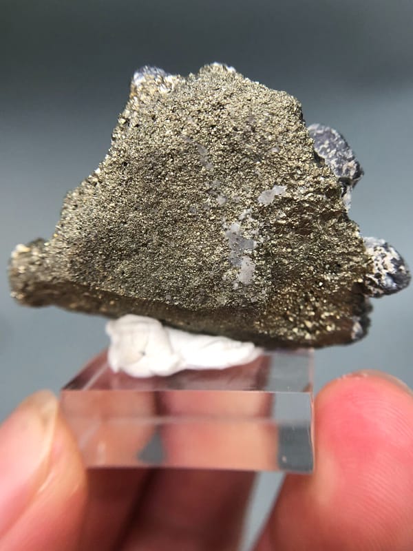 Pyrite from Peru, individual mineral specimen view 7
