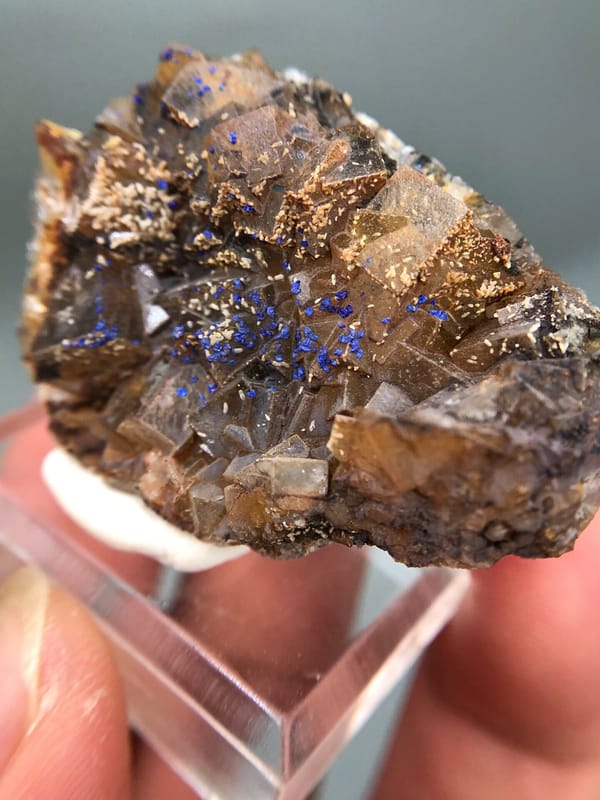 Fluorite from Yunnan, China, individual mineral specimen view 3