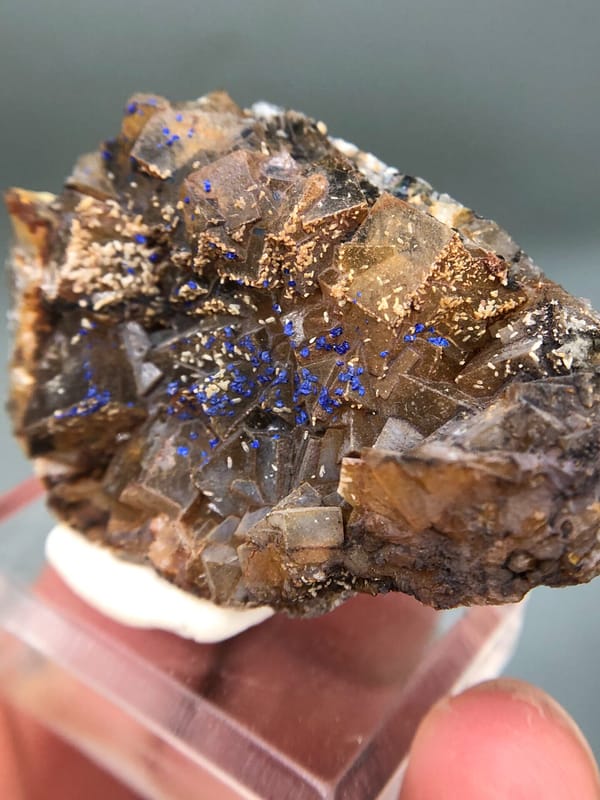 Fluorite from Yunnan, China, individual mineral specimen view 4
