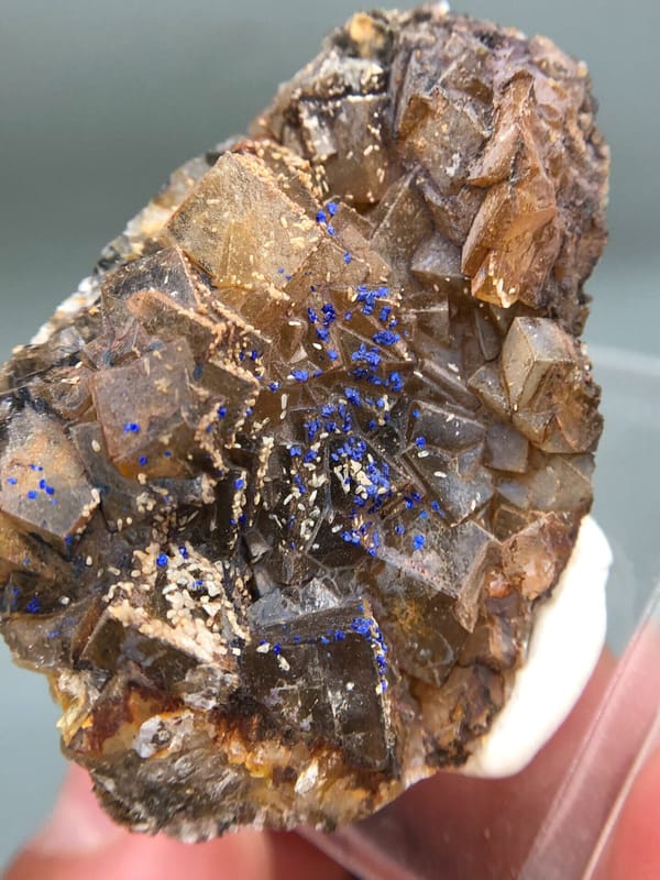 Fluorite from Yunnan, China, individual mineral specimen view 6
