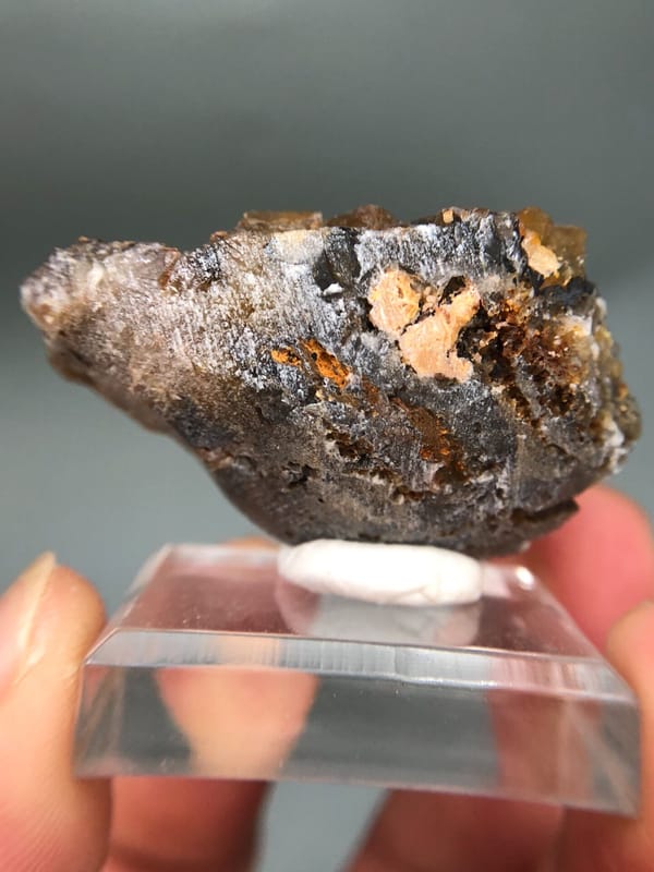 Fluorite from Yunnan, China, individual mineral specimen view 7