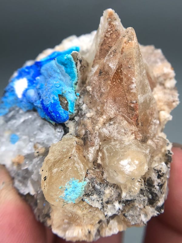 Calcite from Guizhou, China, individual mineral specimen view 3
