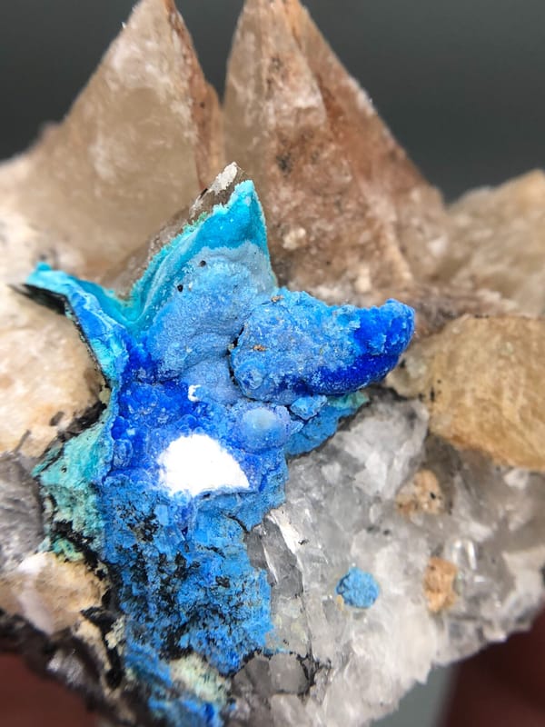 Calcite from Guizhou, China, individual mineral specimen view 4
