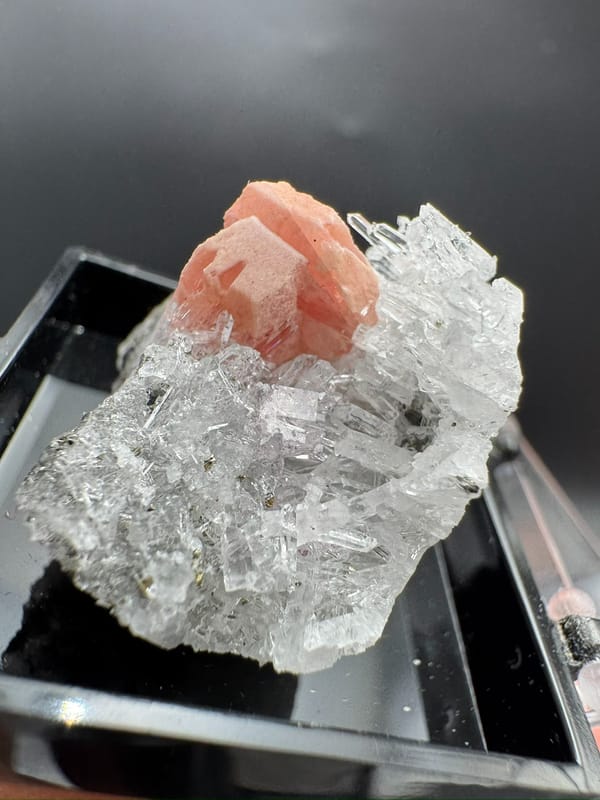 Rhodochrosite from Wuzhou, Guangxi, China, individual mineral specimen view 5