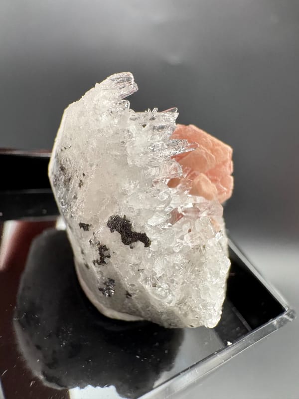 Rhodochrosite from Wuzhou, Guangxi, China, individual mineral specimen view 7