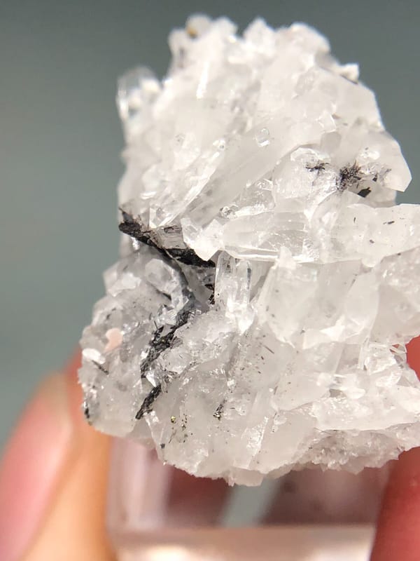 Hubnerite from Guangxi, China, individual mineral specimen view 5