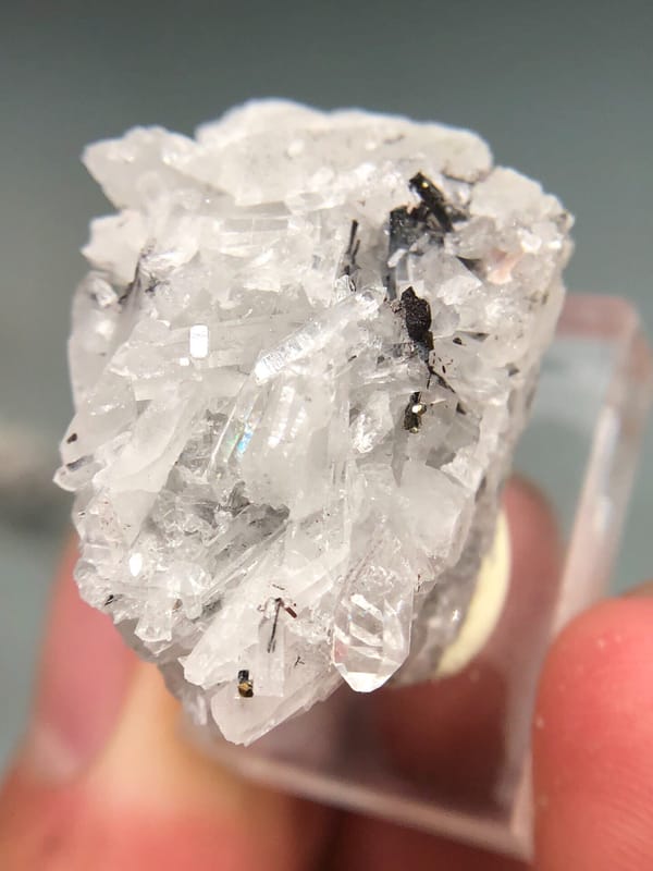 Hubnerite from Guangxi, China, individual mineral specimen view 6