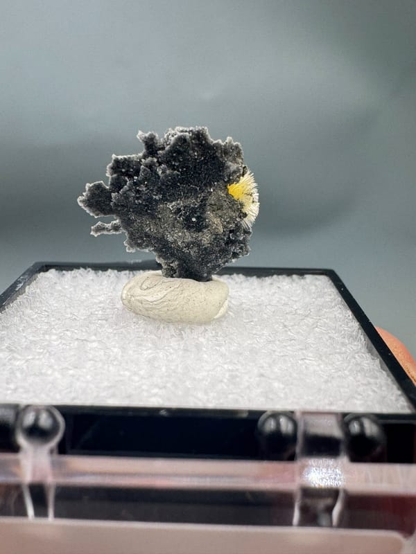 Stibiconite from Hunan, China, individual mineral specimen view 5